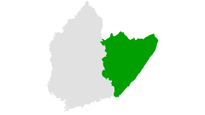 UPM Itä-Suomi toiminta-alue