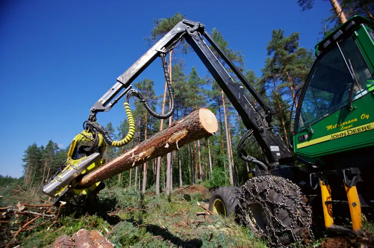 När kommer avverkningsmaskinen till min skog När kommer avverkningsmaskinen till min skog